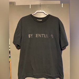 Essentials x Fear of God black t shirt